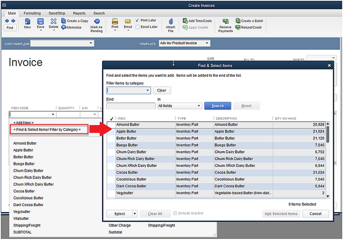 QuickBooks Desktop 2024 Enhanced Item Categorization